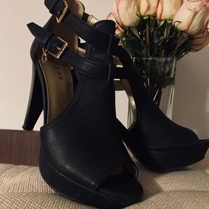 Guess Evening Peep Toe Cutout High heels